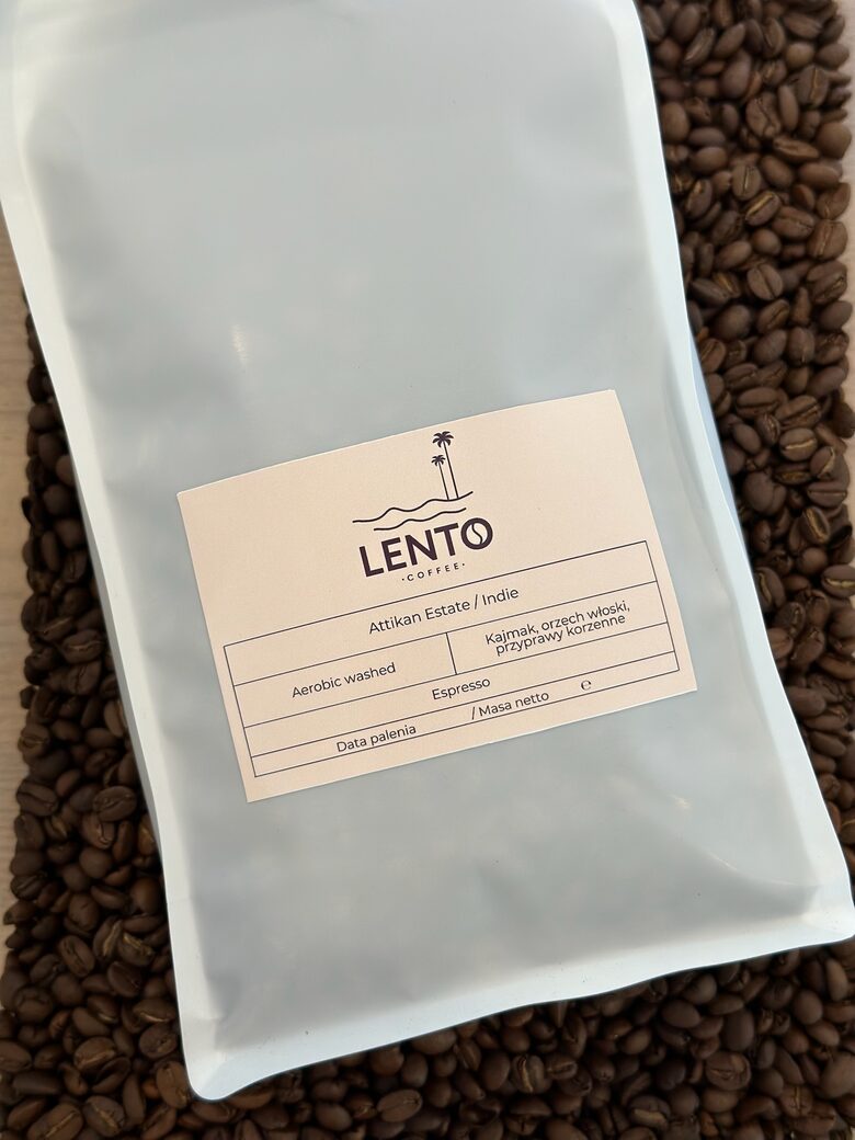 Kawa do metod ciśnieniowych - Indie Attikan Estate 1 kg
