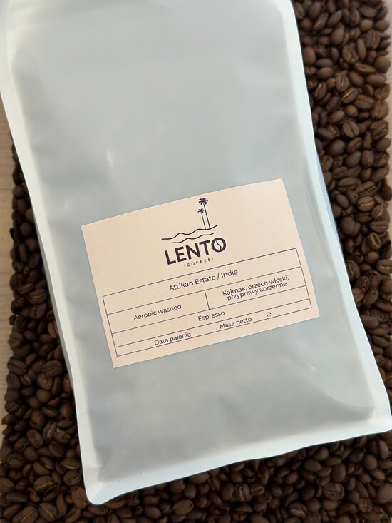 Kawa do metod ciśnieniowych - Indie Attikan Estate 1 kg