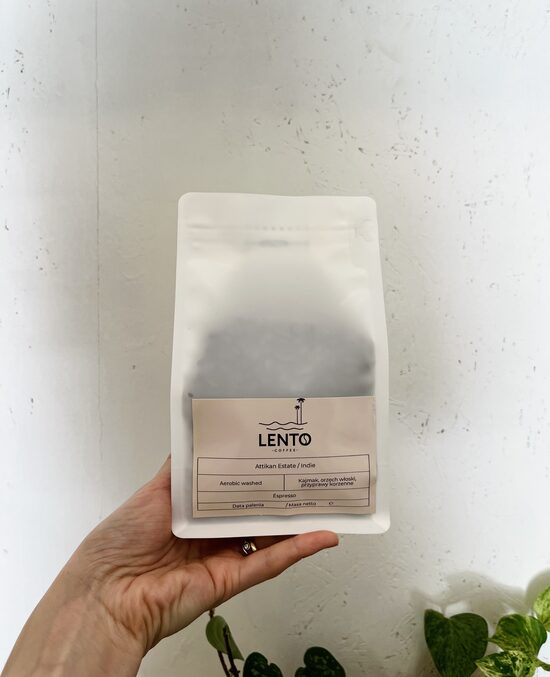 Kawa do metod ciśnieniowych - Indie Attikan Estate 250 g 